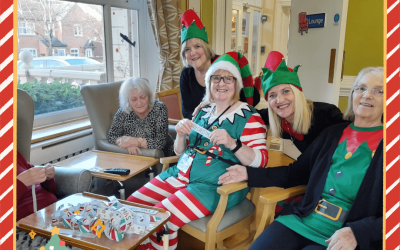Elf Day at Waterloo Care Home in Bidford!