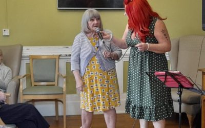 A Joyful Afternoon with Ruby Red at Waterloo Care Home