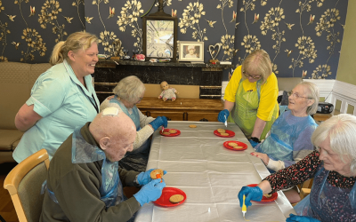 Decorating Delights: The Therapeutic Power of Creativity in Elderly Care