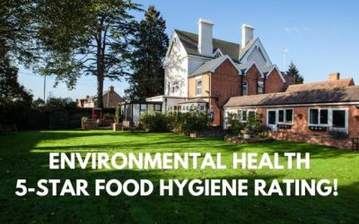 Environmental Health 5-star Food Hygiene Rating!